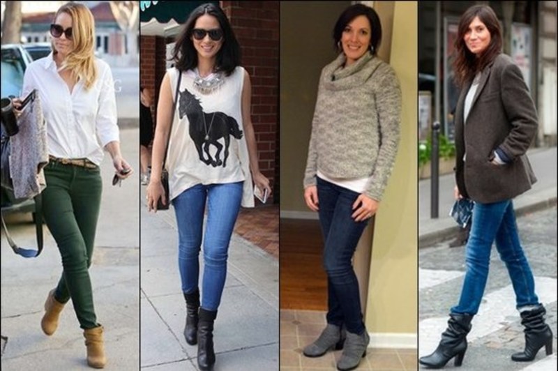 كيف ترتدين أحذية الكاحل في الخريف والشتاء؟